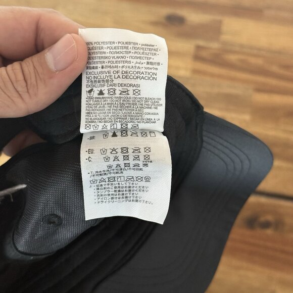 Nike Infant Toddler Hat Baseball Cap Adjustable Strap Back Black Sports Dri-fit - Picture 10 of 12